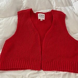 Le Bon Shoppe Red Women's Vest